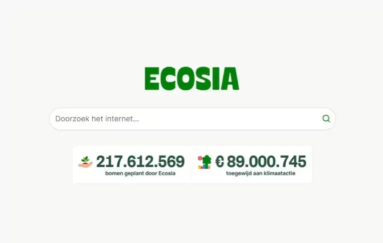 Ecosia: de zoekmachine die bomen plant [review]